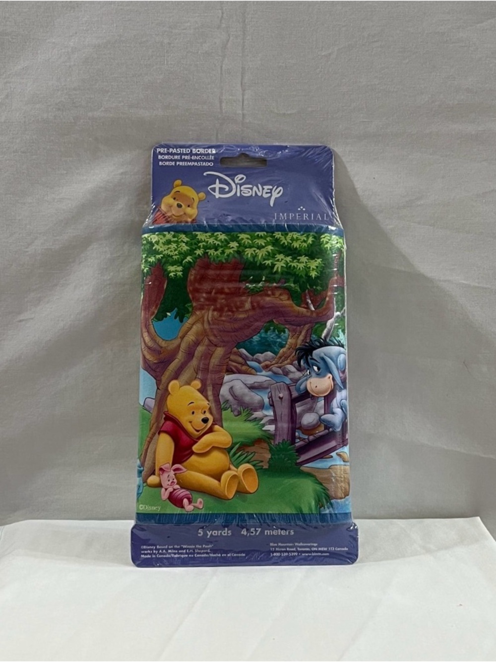 Disney Winnie the Pooh Woodland Border - Yellow, Green, Blue